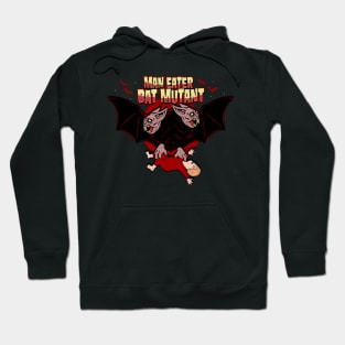 Man Eater Bat Mutants Zombie Vampires Hoodie